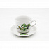 Чашка чайная с блюдцем 450 мл Ностальгия Оливки