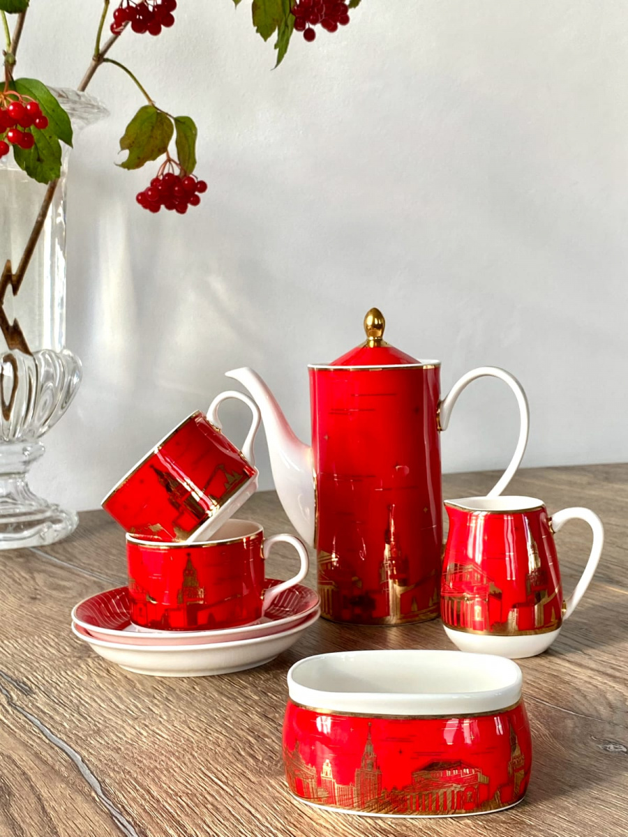 Набор чайный 7 предм. Московское чаепитие