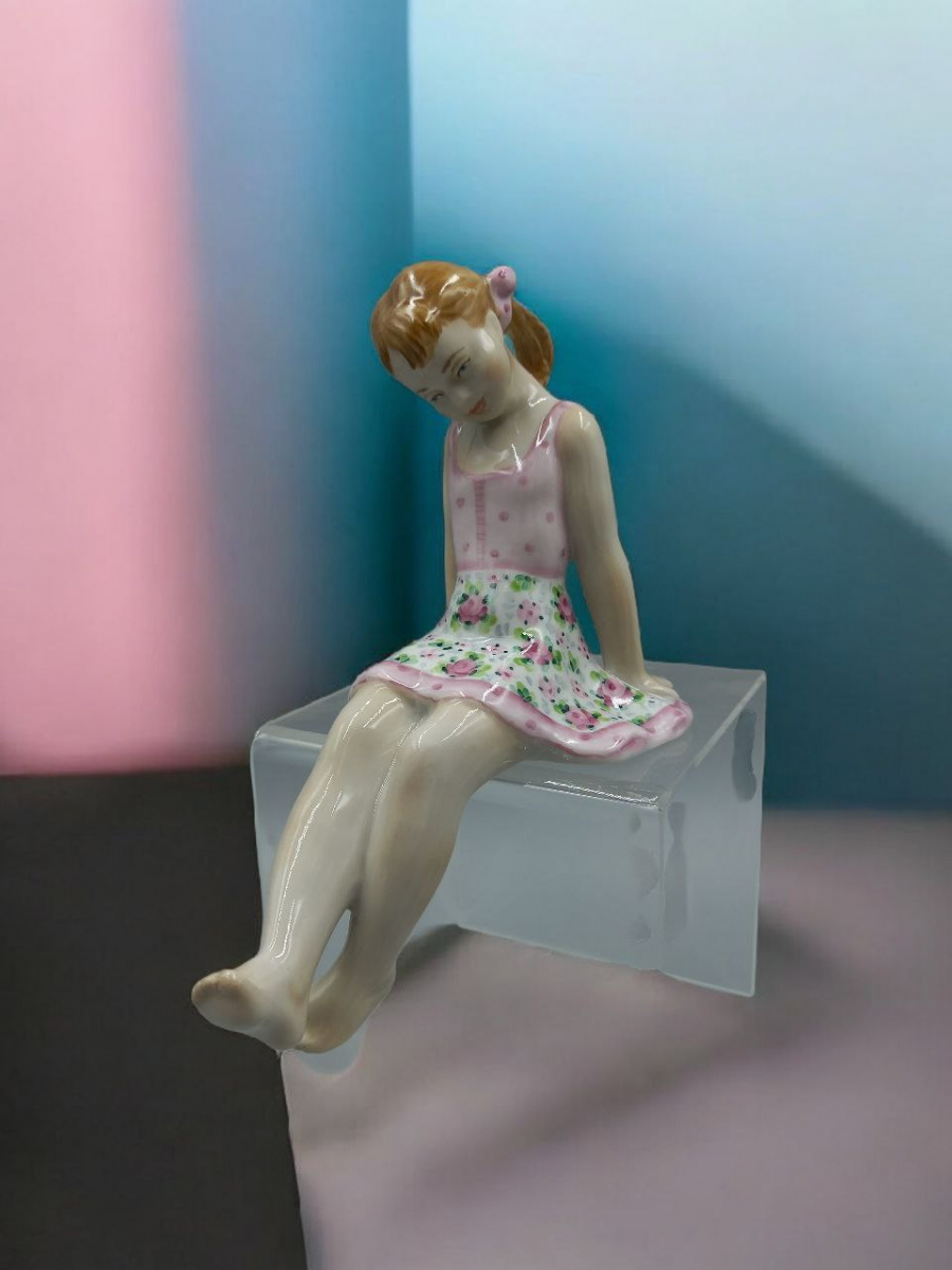 Скульптура"Над ручьем" авт.Малышева Н.А.рос.Полякова С.Ю.																														