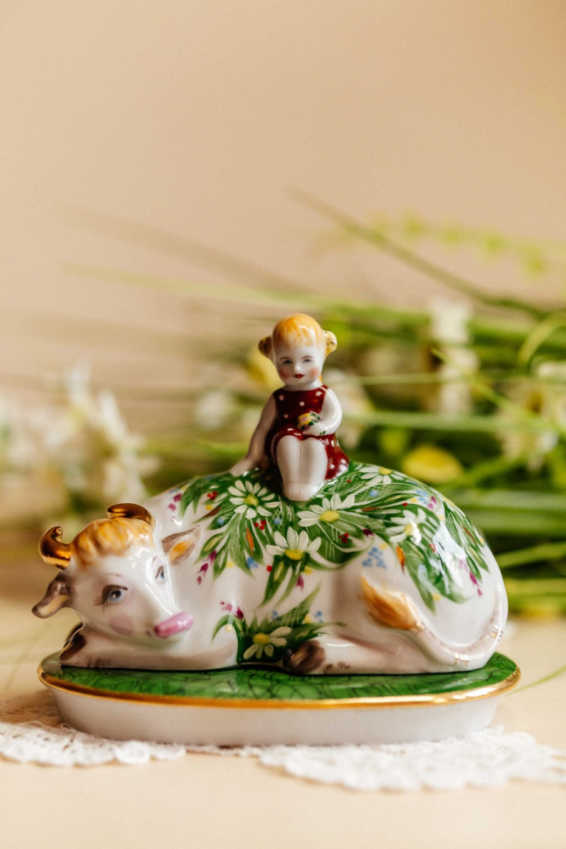 Маслёнка Корова авт.рос.Иванова М.В																														