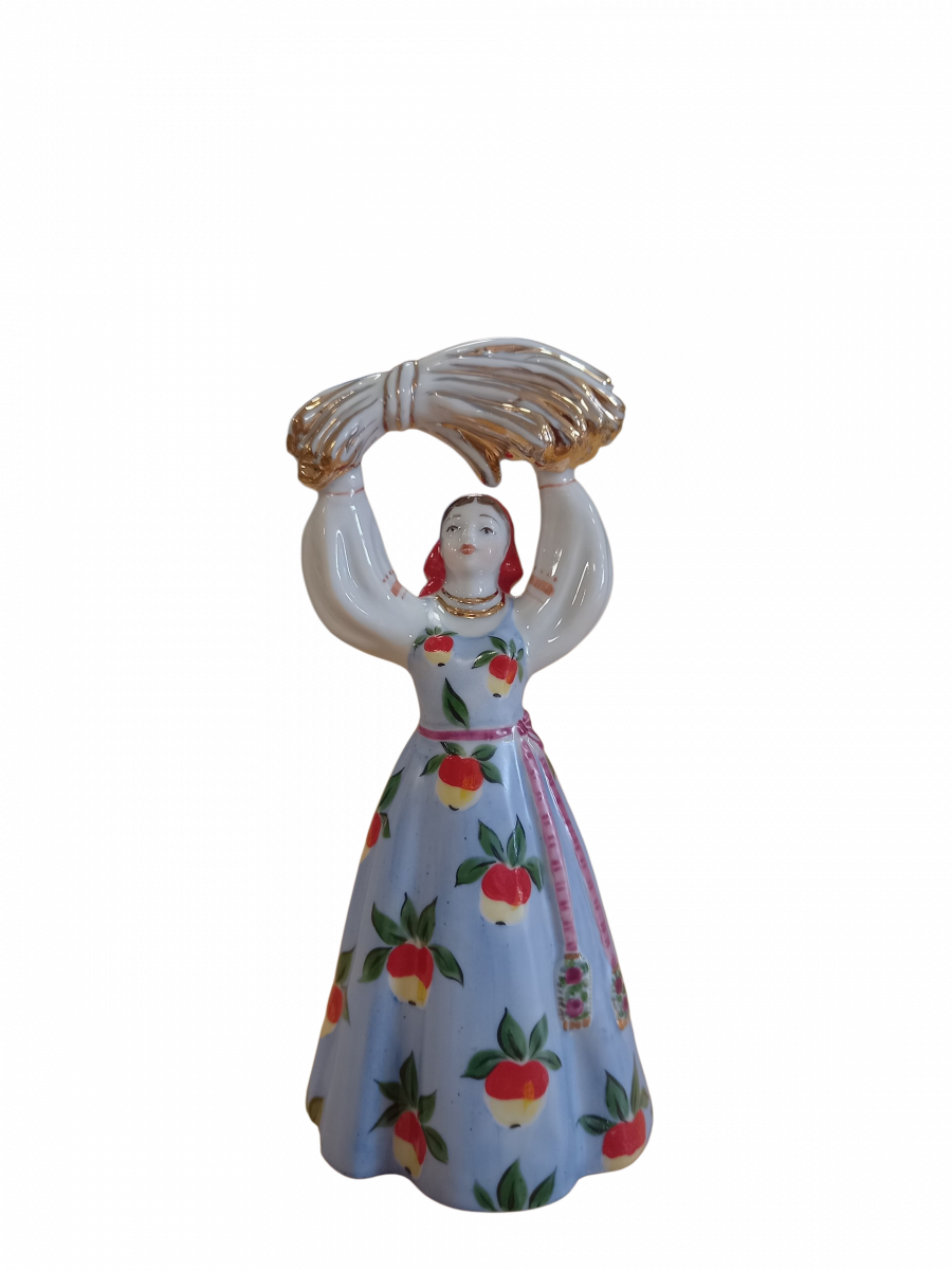 Скульптура "Золотой сноп" автор Малышева Н.А.рос.Ковтун С.Ю