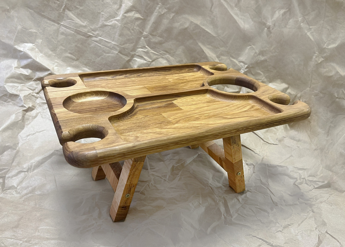 Винный столик на 4 персоны Дуб														